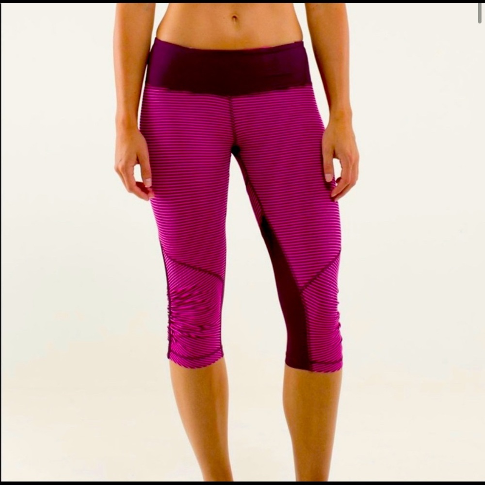 LuluLemon Stripped Leggings